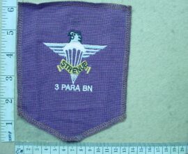 10902-4 South African 3 Parachute Battalion shirt sample badge (CO3942)