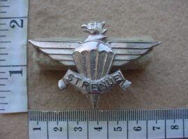 10902-1 South African 3 Parachute Battalion beret badge, 1st issue (CO3944)