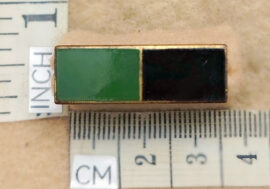2897-1 South African Infantry beret flash, 1st pattern (DW1 5 26)