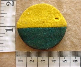 2945-1 2nd South African Infantry Division arm flash, WW2 (DW1 8 2)