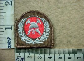 2940-2 South African Army Fireman Instructor breast badge (DW1 9 14)