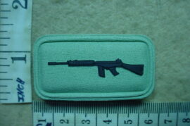 2950-1 South African Army Marksman award, 2nd Class, Soldier 2000 Camo Dress (DW1 9 29)