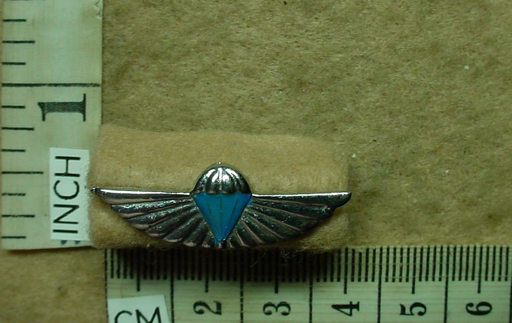 664-2 South African Army Air Dispatcher Instructor parachute wings, Mess Dress (DW1 9 30)