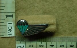 316 South African Army Air Dispatcher parachute wing, Mess Dress (DW1 9 31)