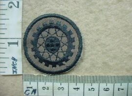 2941-8 South African Army Motorcyclist qualification badge, combat dress (DW1 9 8)