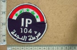 3899-2 Iraqi Police arm patch (Police Iraq)